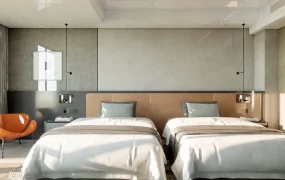Deluxe Twin Room Design
