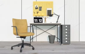 Industrial Style Home Office Desk