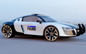 Los Angeles Police Car