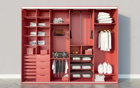 Pink Wardrobe Closet
