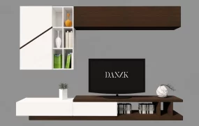Modern Wall Mounted Entertainment Unit