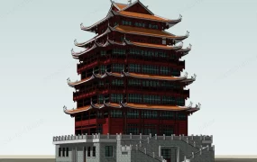 Traditional Chinese Pagoda
