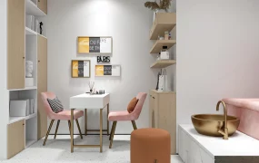 Small Nail Salon Design
