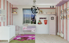 Pink Baby Nursery