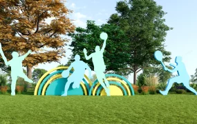 Sports Park Sculpture
