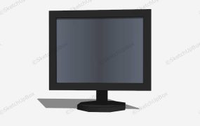 Black Computer Monitor