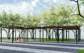 Urban Park Pergola