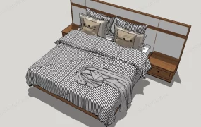 High Headboard Platform Bed