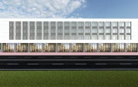 Modern Factory Building