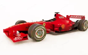Red F1 Ferrari Car