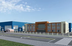 Modern Factory Buildings Design
