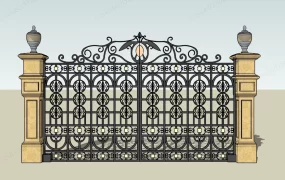 Wrought Iron Gate Design