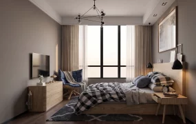 Modern Organic Bedroom Interior Design