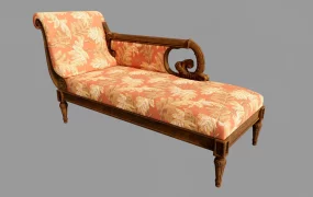 Antique Chaise Lounge