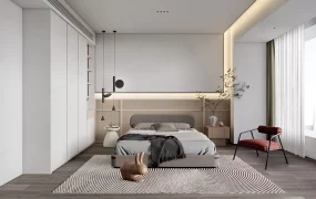 Modern Neutral Bedroom
