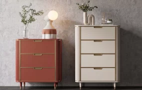 Two Modern Chests Of Drawers