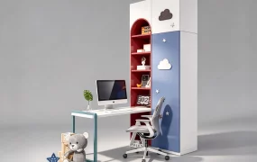 Modular Kids' Study Station SketchUp 3D Model
