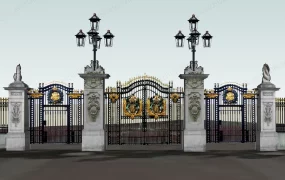 Victorian Iron Gates And Fences