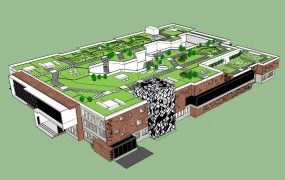 Commercial Center Building Exterior Design