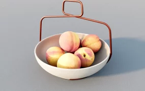 Peaches In Bowl