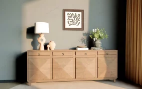Living Room Accent Cabinet