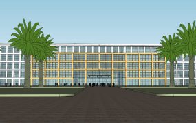 Modern Large Hospital Buildings