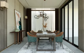 Minimalist Dining Room Decor