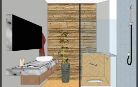 Farmhouse Bathroom Idea