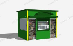 Outdoor Snack Kiosk