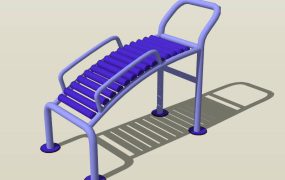 Outdoor Sit Up Station