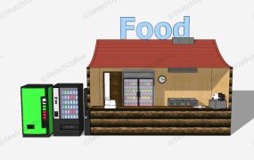 Carnival Food Concession Stand