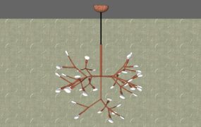 Modern Branch Chandelier