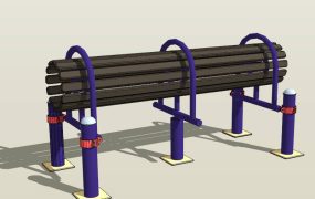 Outdoor Waist and Back Stretch