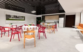 Modern Break Room Design