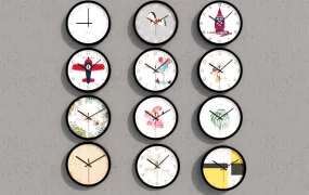 Modern Minimalist Wall Clocks