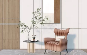 Accent Chair And Table Set