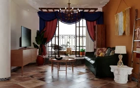 Bohemian Living Room Decor