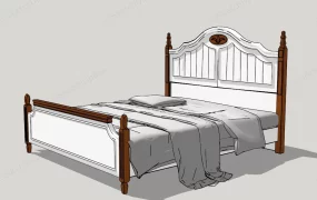 Wood Platform Bed