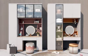 Makeup Vanity Set Design