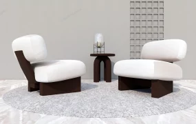 Wabi Sabi Accent Chair Set