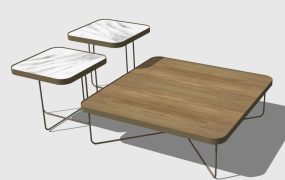 Nesting Square Coffee Table