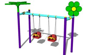 Outdoor Baby Swing Set