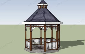 Asian Style Gazebo