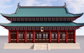 Classical Chinese Palace Main Hall