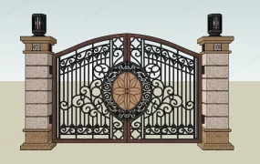 Wrought Iron Gate