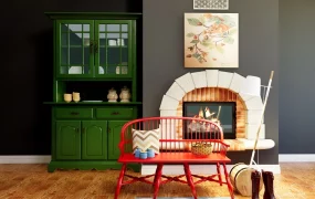 Retro Kitchen Vintage Cupboard