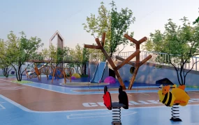 Innovative Multi Level Adventure Playground