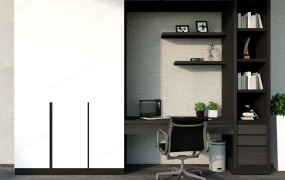 Bedroom Wardrobe With Desk