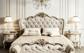 Baroque Style Master Bedroom Suite