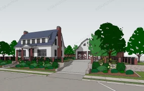 Farmhouse With Detached Garage